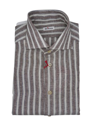 New kiton napoli white shirt - white,
