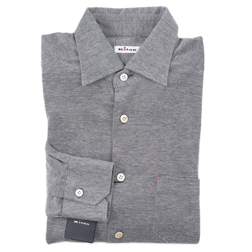 Kiton napoli pique knit jersey - napoli,